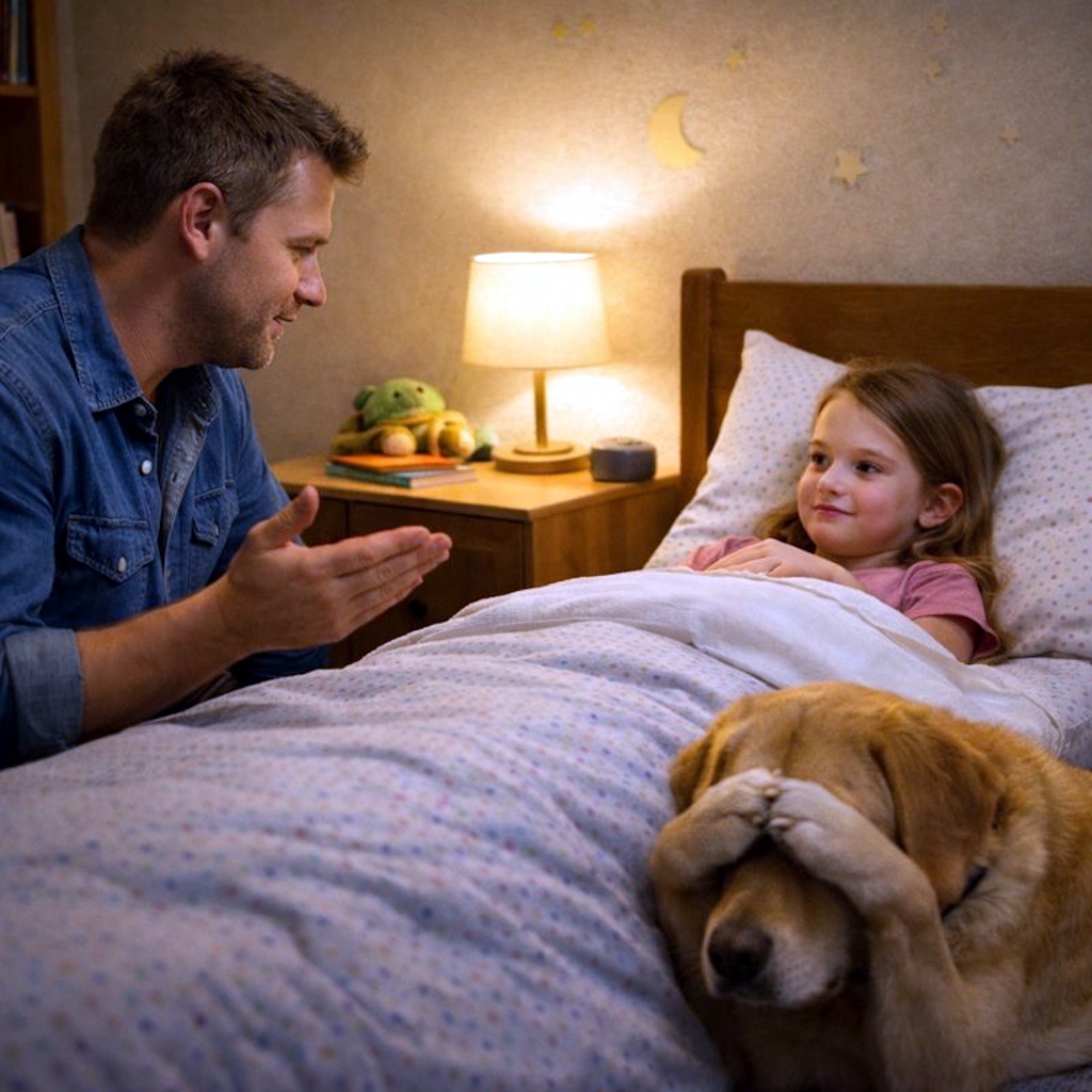 AI Bedtime Story Thumbnail